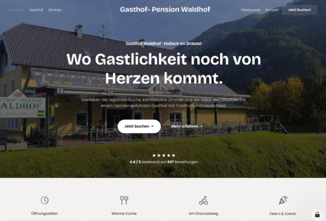 Portfolio von Noah Zlöbl - NZ-Websolutions