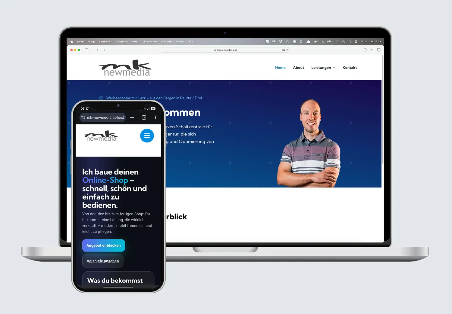 Portfolio von mk-newmedia