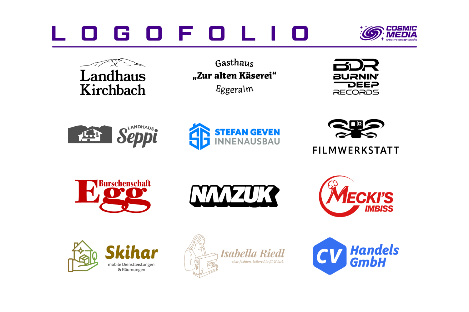 Portfolio von Cosmic Media e.U.